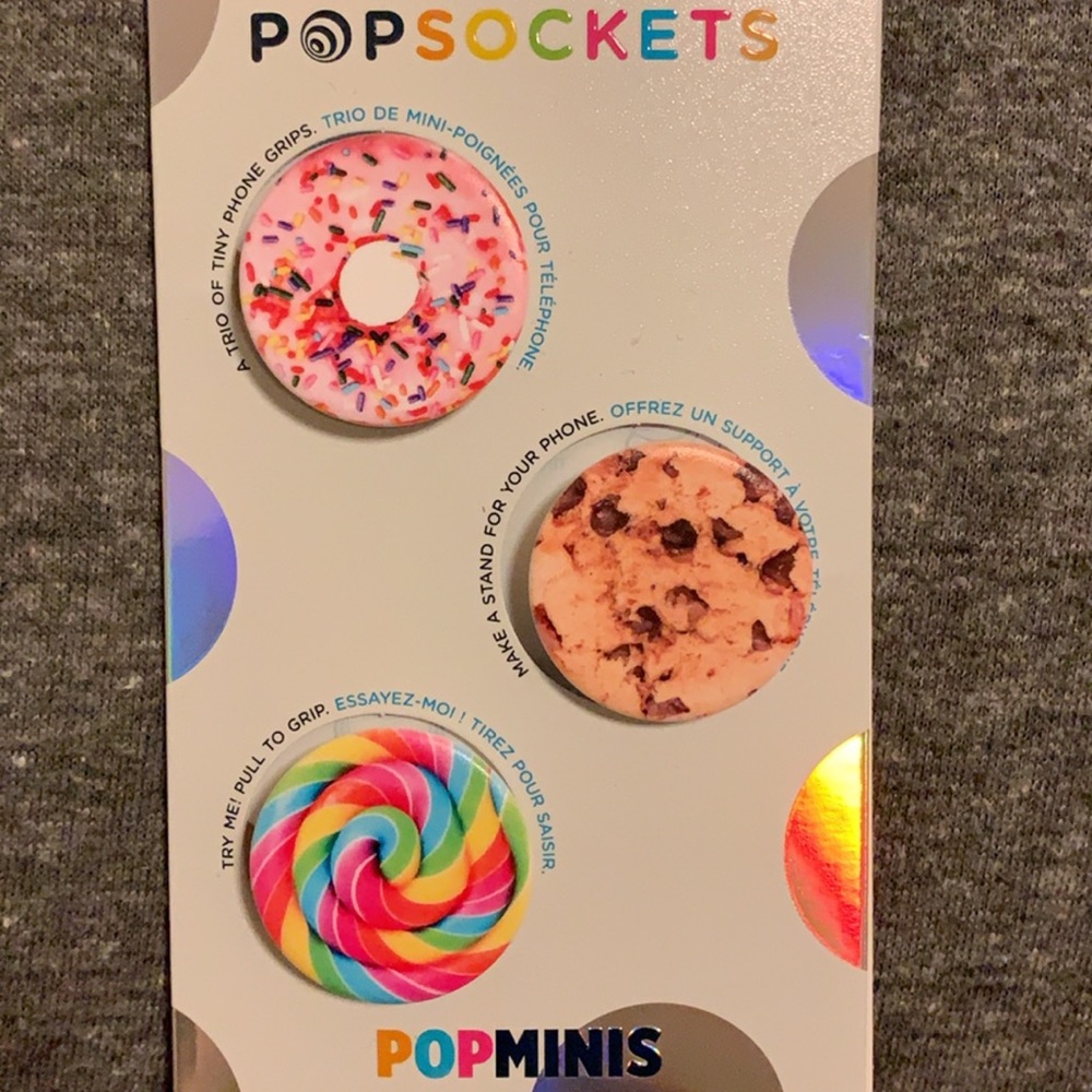 Mini pop sockets